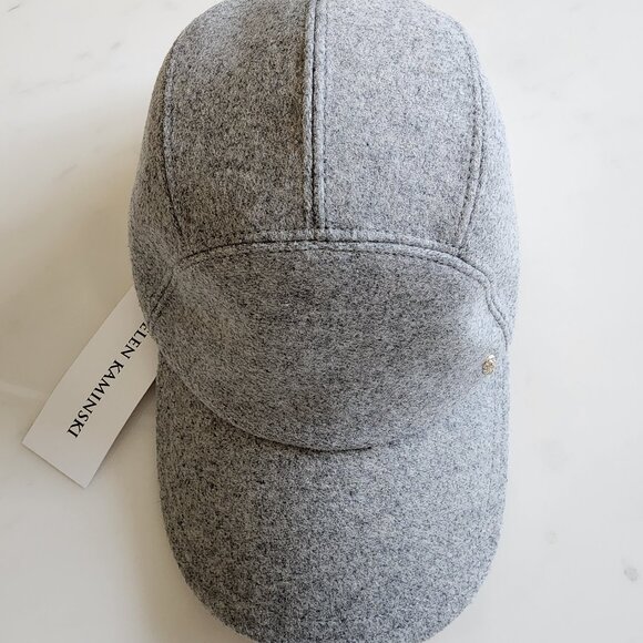 NWT Helen Kaminski Christos Sport Cap – Grey Melange 🧢 - Picture 3 of 12
